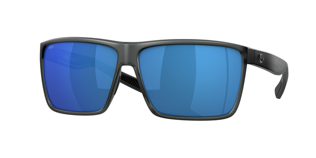 Costa Del Mar® Rincon Matte Smoke Crystal Frames/Blue Mirror 580 Plastic Lenses 06S90181563