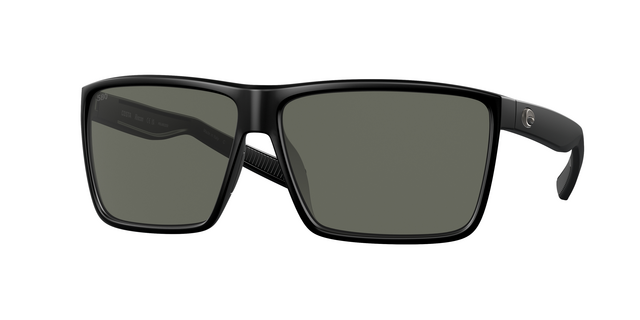Costa Del Mar® Rincon Matte Black Frames/Gray 580 Plastic Lenses 06S90184163