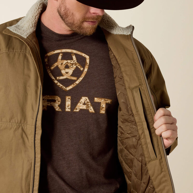 Ariat® Men's Grizzly Canvas Jacket 10028399