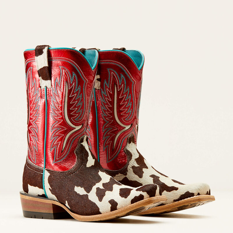 Ariat® Women's Futurity Colt Western Boot Cow Print 10051020