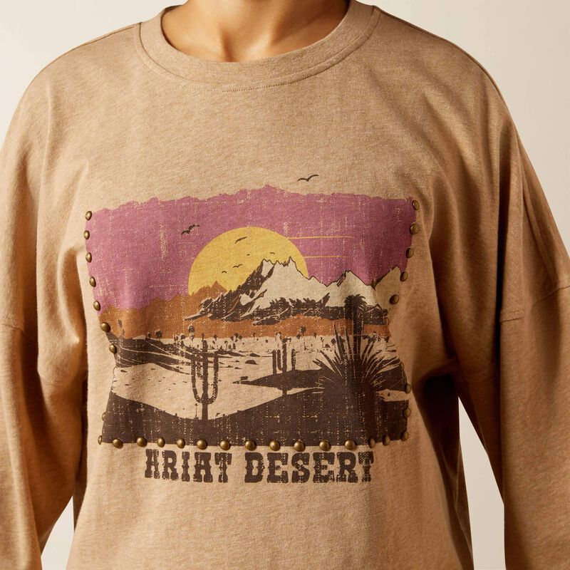 Ariat® Women's Canvas Oversized T-Shirt 10065866