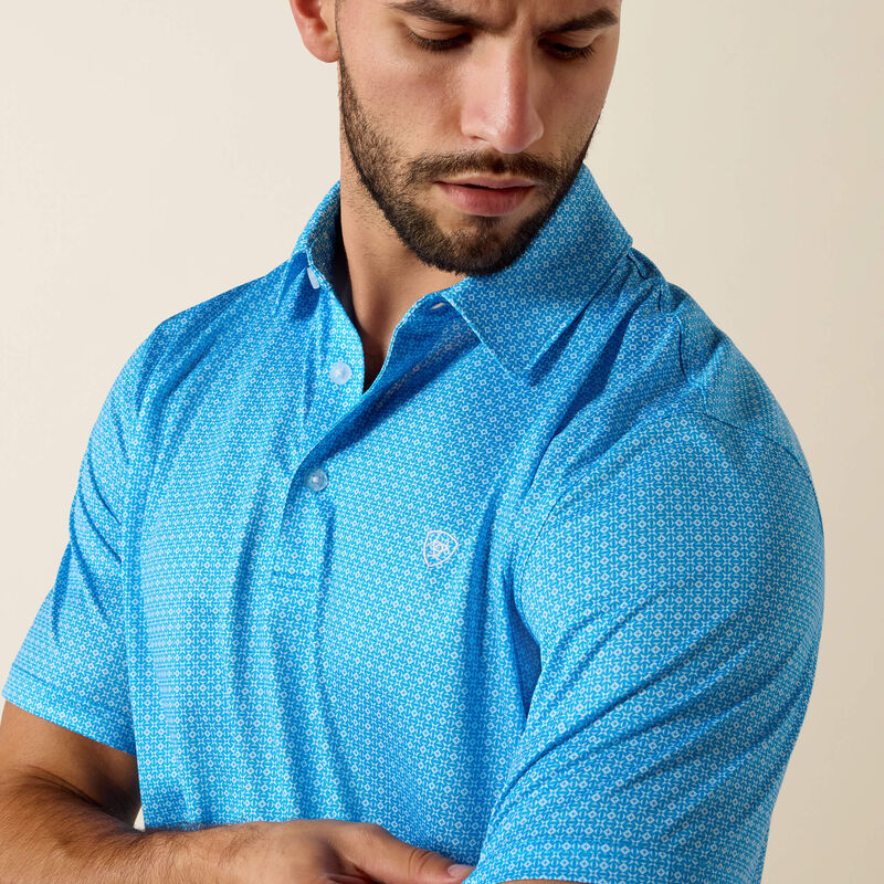 Ariat® Men's All Over Print Polo 10073468