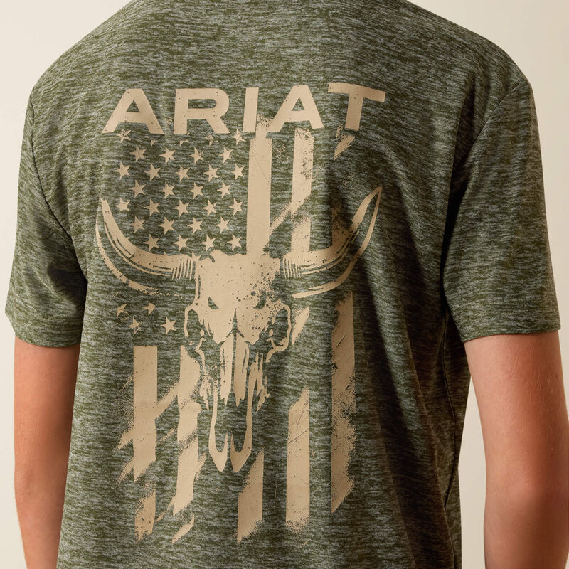 Ariat® Boy's Longskull Freedom T-Shirt 10073540
