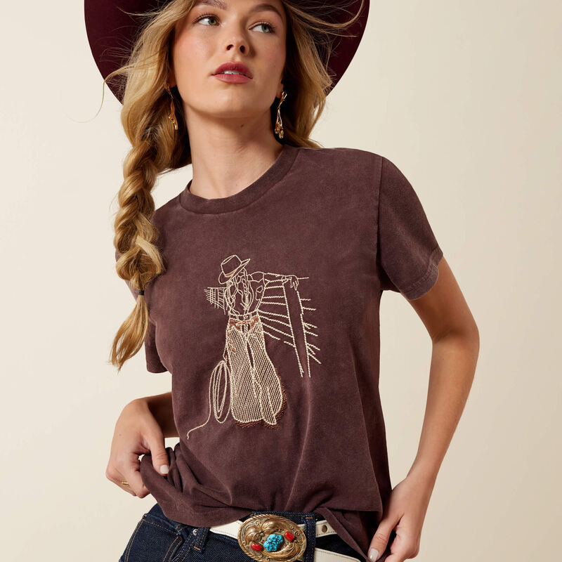 Ariat® Women's Rebel With A Cause T-Shirt 10079672