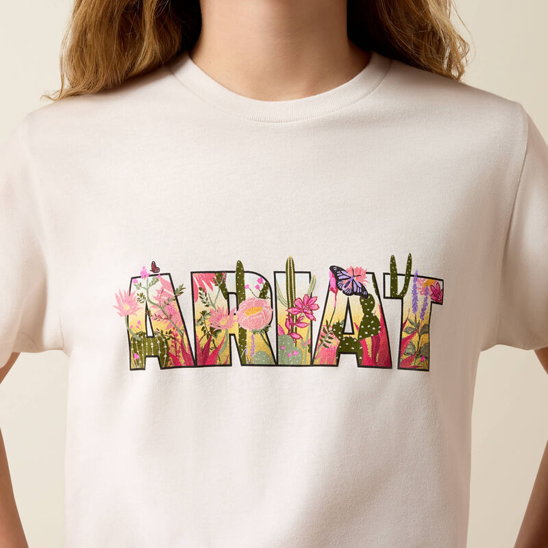 Ariat® Kid's Floral Fill T-Shirt 10082177