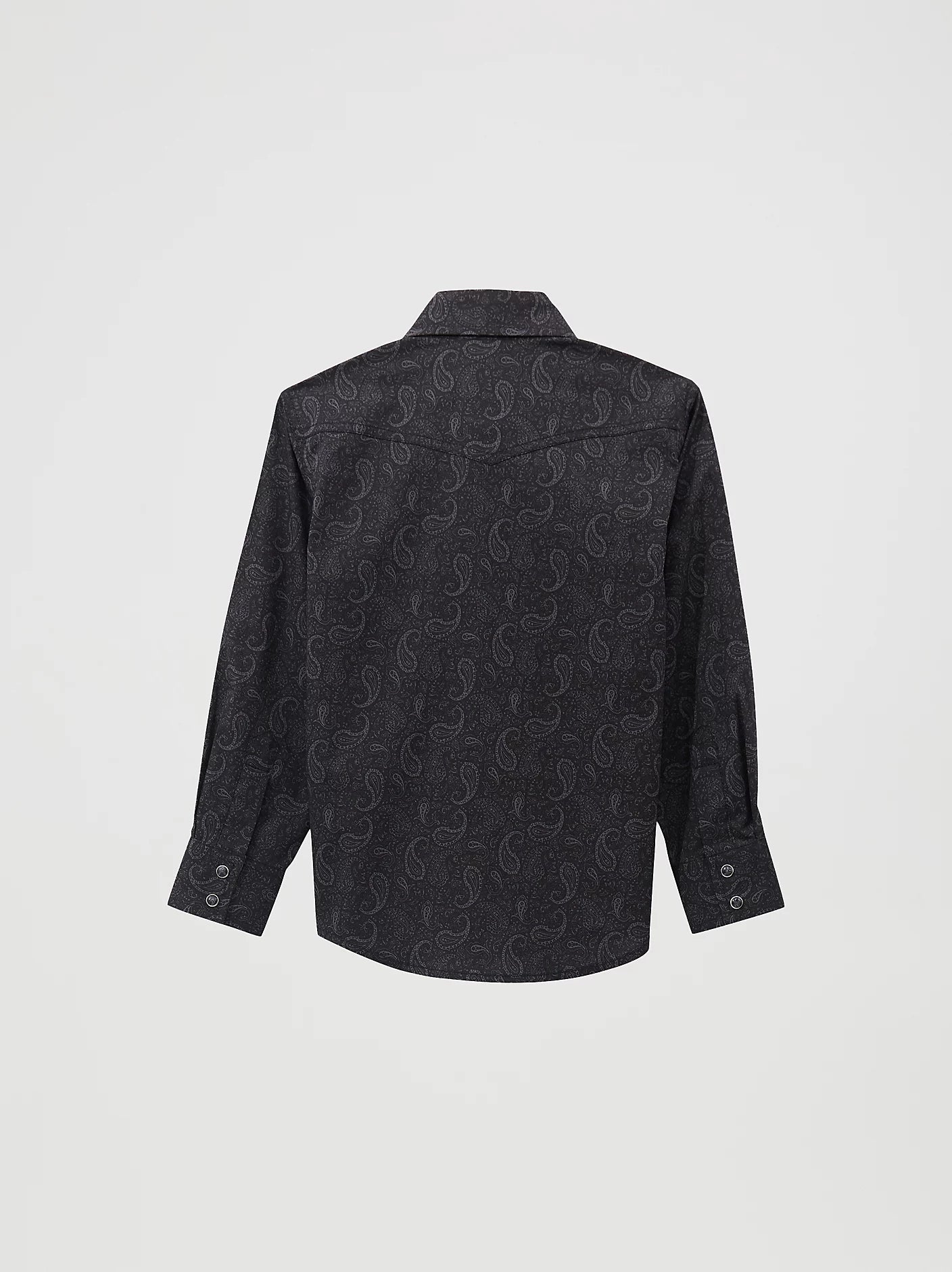 Wrangler® 20X® Boy's Advanced Comfort Western Snap Print Shirt 112369504