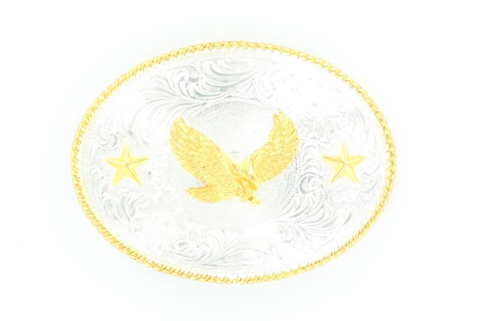 Nocona® Buckle Oval Shiny 3757017