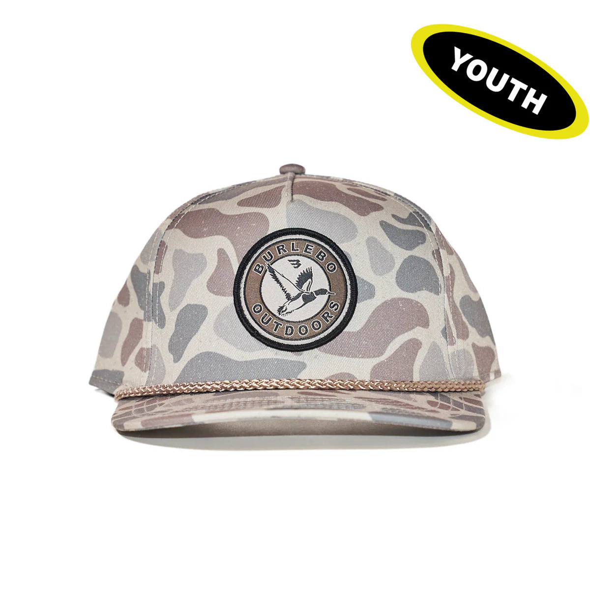 Burlebo® Youth Ballcap Circle Mallard - Classic Deer CamoYC-CIRM-CDC