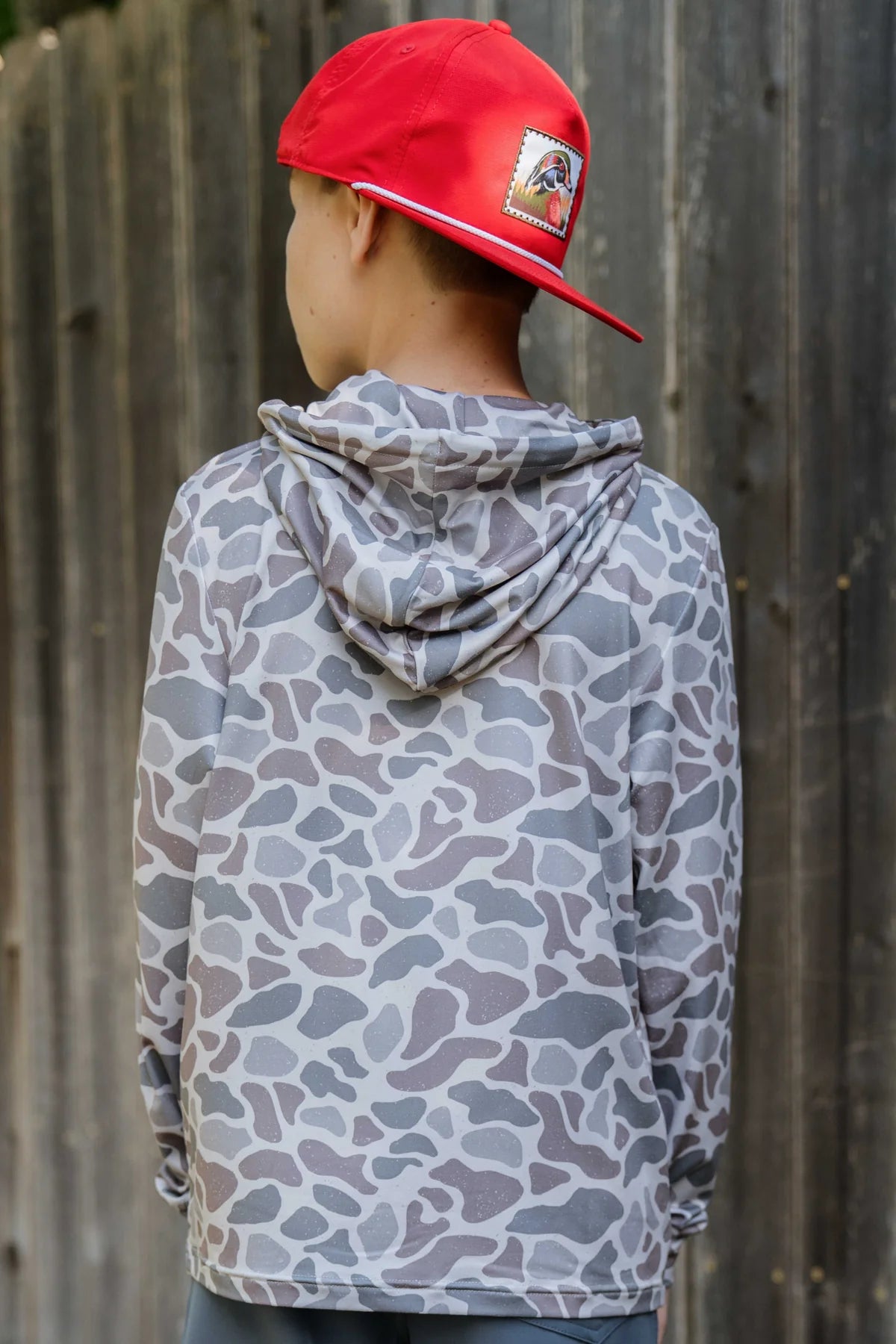 Burlebo® Kid's Performance Hoodie Classic Deer Camo Y-PH-CDC