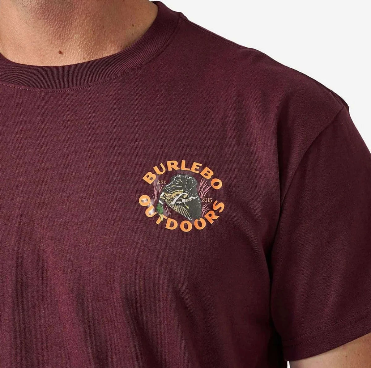 Burlebo® Men's Duck Down T-Shirt SST-DUCKD-MAR