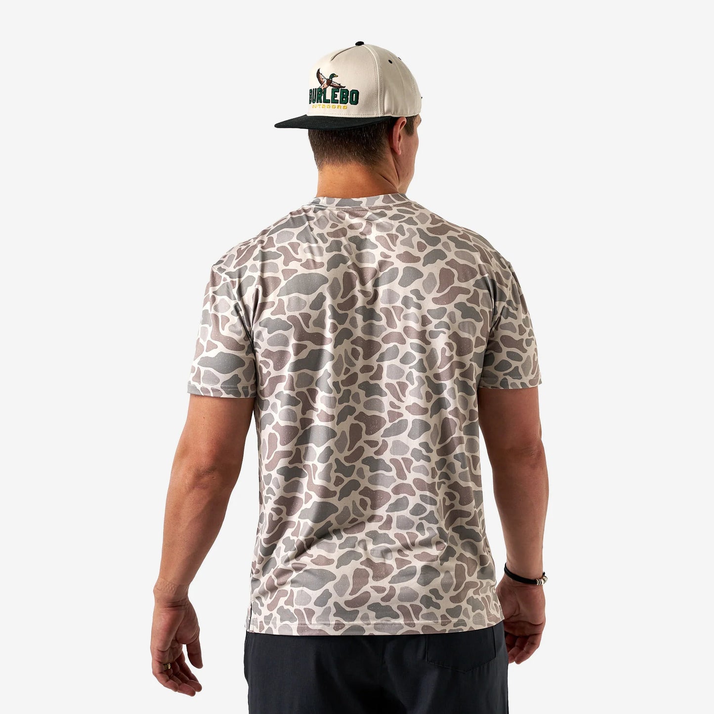 Burlebo® Men's Go To Tee Classic Deer Camo GTT-CDC
