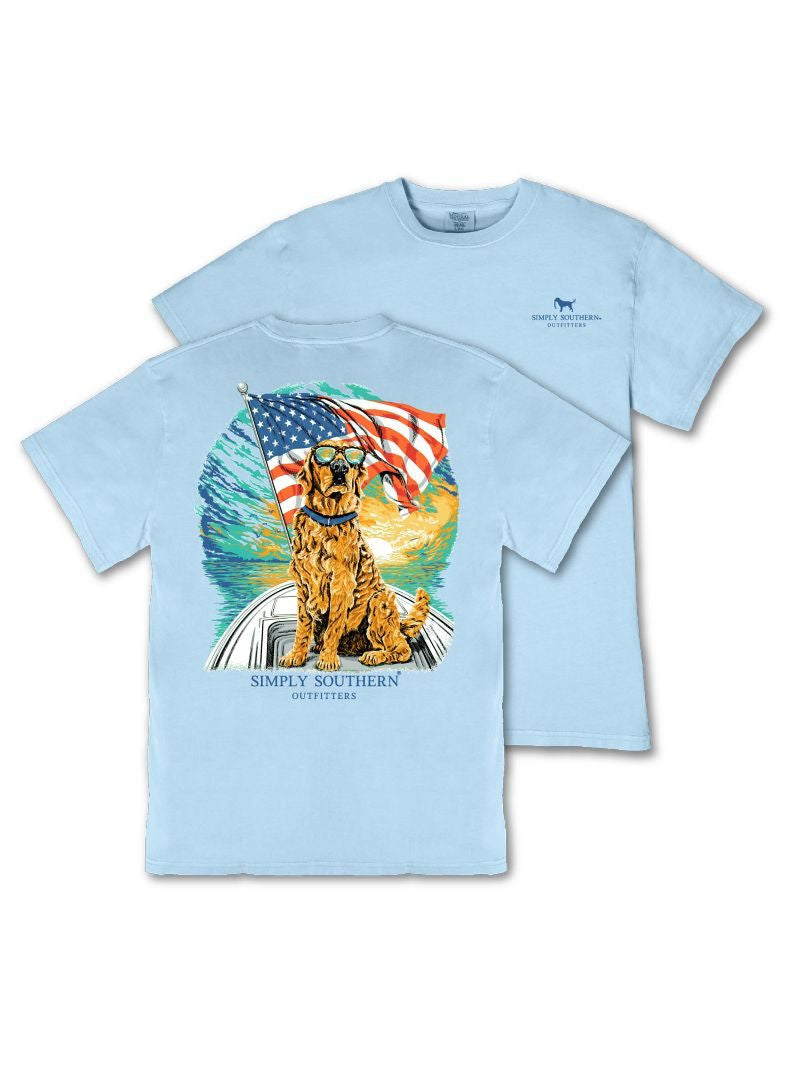 Simply Southern® Boy's Short Sleeve T-Shirt YTH-MN-MINWASH-MAVRK