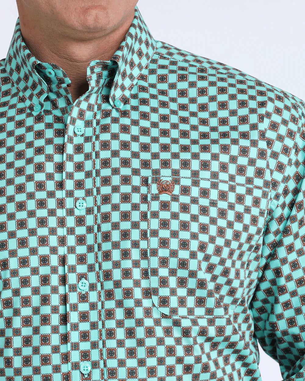Cinch® Men's Stretch Classic Fit Button-Down Western Shirt MTW1106036