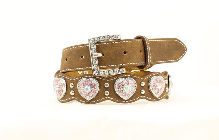 Nocona® Girls Fashion Heart Belt N4427044