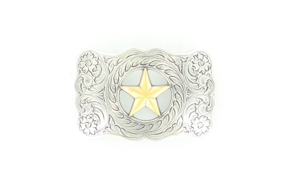 Nocona® Star Buckle Silver & Gold 37232