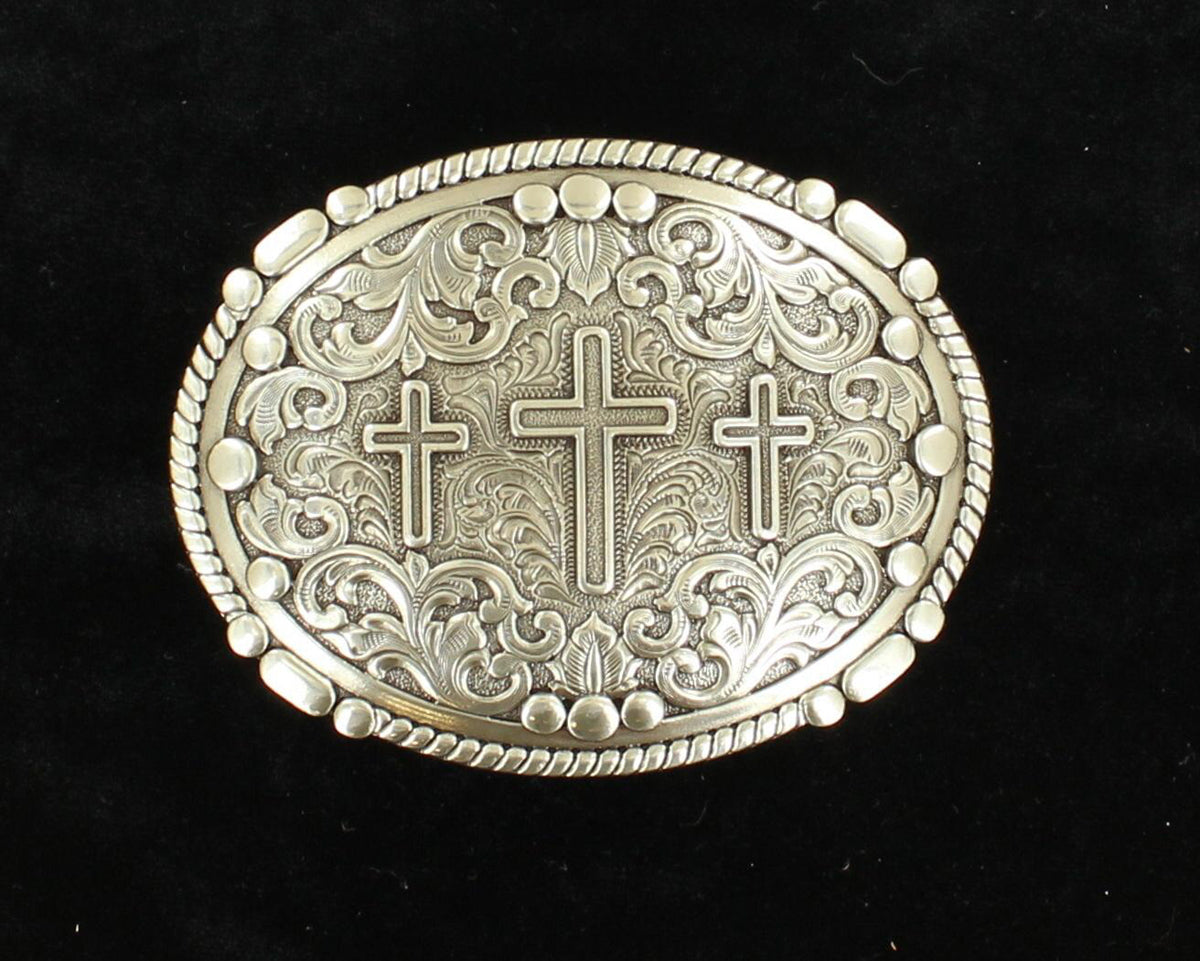 Nocona® Triple Cross Oval Buckle 37980