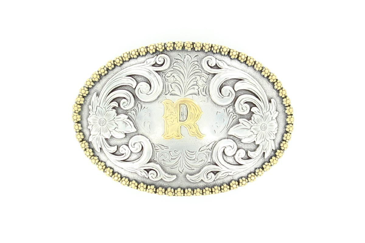 Nocona® Oval Initial Buckle 37072