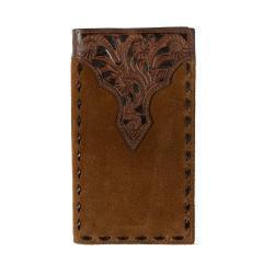 Nocona® Rodeo Wallet Roughout Buck Lacing Tan N500044008