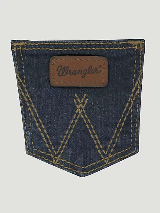 Wrangler® Baby Boy Adjustable Waist Western Jean In Dark Blue PQJ136D