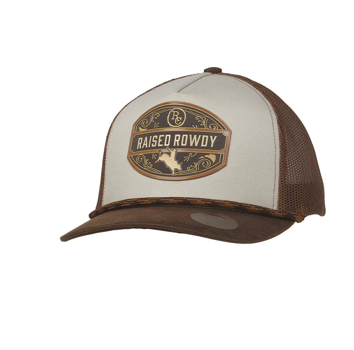 Ranch Craft Originals® Men's Snap Back Cap Raised Rowdy Brown 191001702