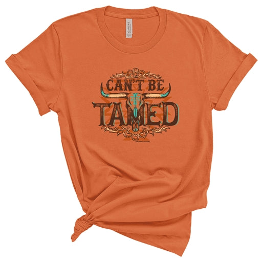 Southern Couture® Women's Premium Can't Be Tamed - Burnt Orange SC1348BO