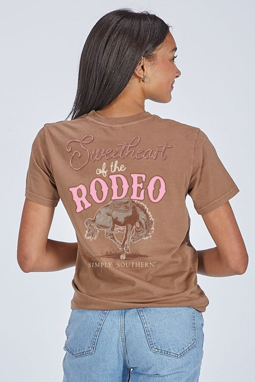 Simply Southern® Women's T-Shirt SS-RODEO-WSHUMBR