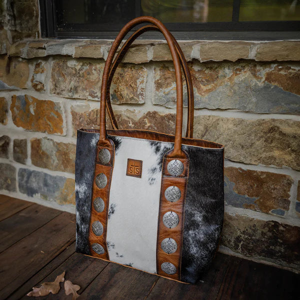 STS® Vaquero Cowhide Tote STS 33846