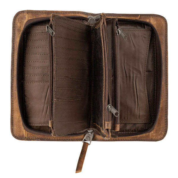 STS® Vaquero Cowhide Evie Organizer STS 34153