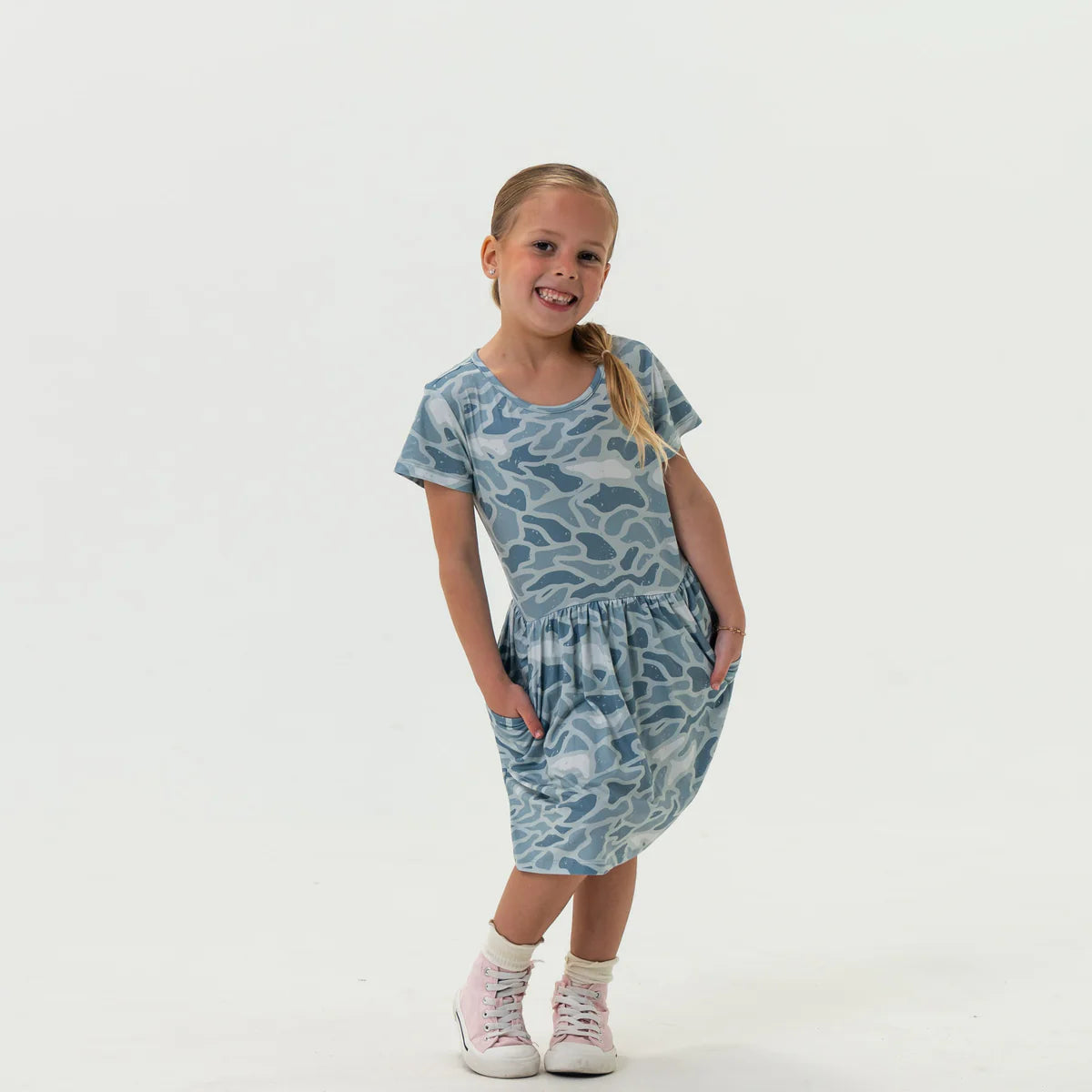 Burlebo® Youth Moxie Dress Seaside Camo Y-MOXD-SC