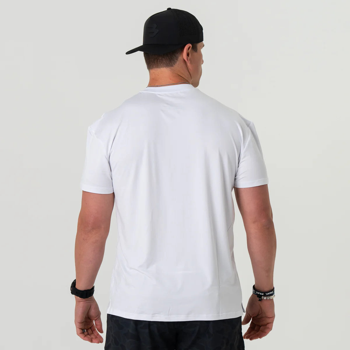 Burlebo® Men's Go To Tee Classic White GTT-CW