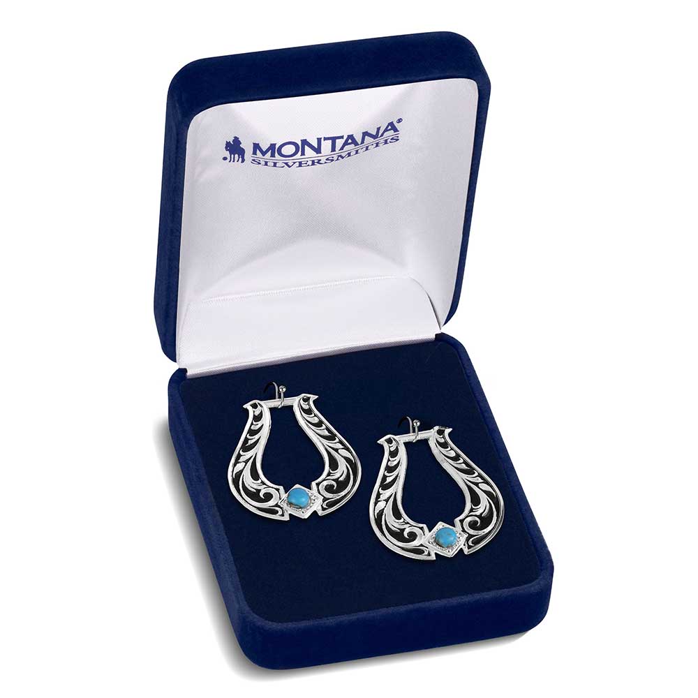 Montana Silversmiths® Callie's Turquoise Trail Earrings ER6166