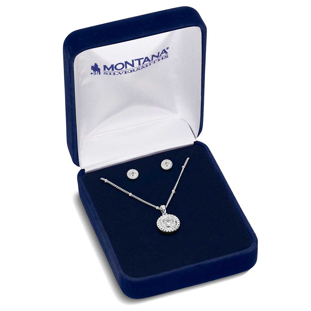 Montana Silversmiths® Mountain Rain Jewelry Set JS6448