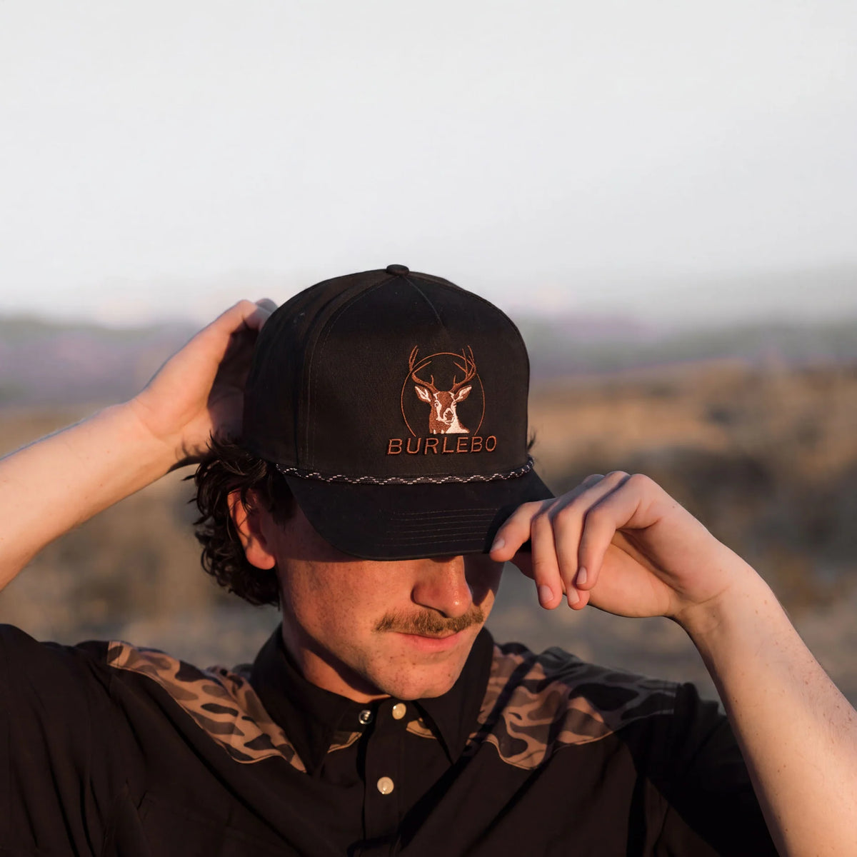 Burlebo® Buck Ballcap C-BUCK-BLK
