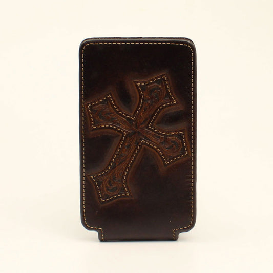 Nocona® Medium Cell Phone Case Dark Brown 0695644