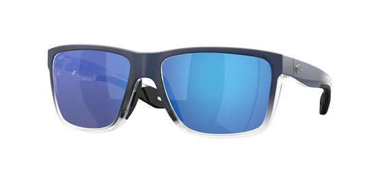 Costa Del Mar® Broadbill II Deep Blue Fade Frames/Blue Mirror 580 Glass Lenses 06S91201158