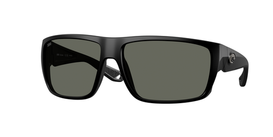 Costa Del Mar® Fly Line Matte Black Frames/Gray 580 Glass Lenses 06S91290164