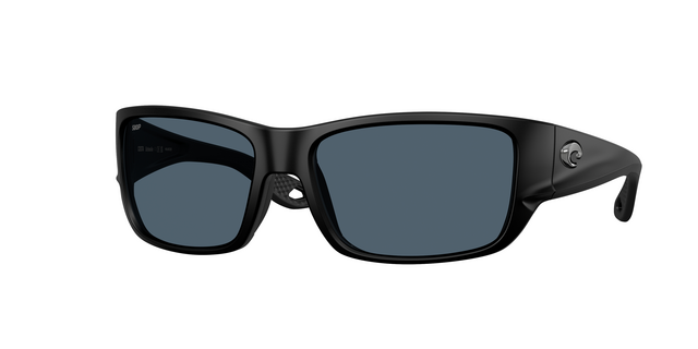 Costa Del Mar® Schoolie Matte Black Frames/Gray 580 Plastic Lenses 06S91320156