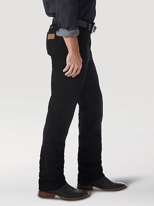 Wrangler® Cowboy Cut® Slim Fit Jean In Shadow Black 0936WBK