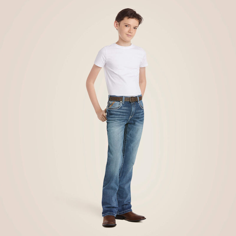 Ariat® Boy's B4 Relaxed Coltrane Boot Cut Jean 10021160
