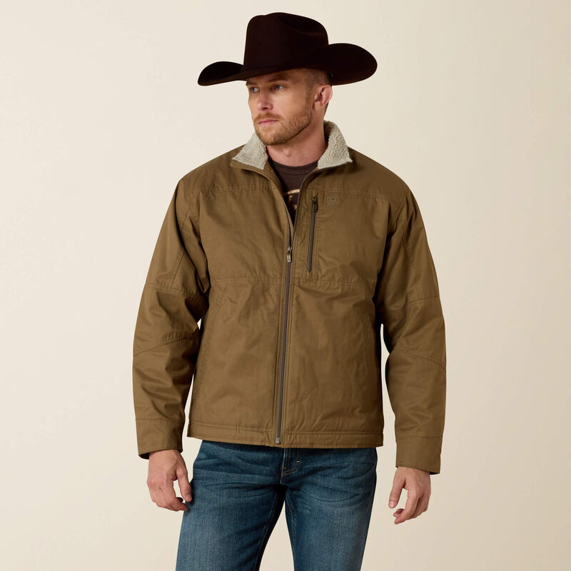 Ariat® Men's Grizzly Canvas Jacket 10028399