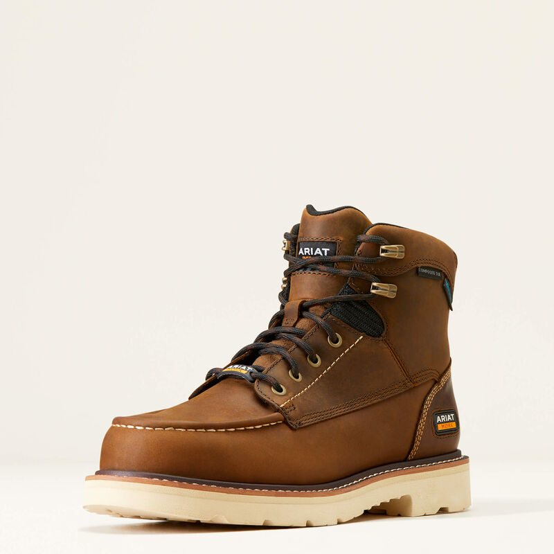 Ariat® Men's Rebar Lift 6" Waterproof Composite Toe Work Boot 10046876