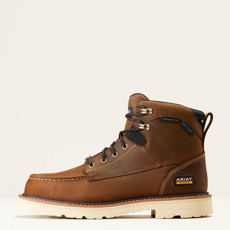 Ariat® Men's Rebar Lift 6" Waterproof Composite Toe Work Boot 10046876