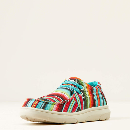 Ariat® Kid's Hilo Multicolored Canvas Shoe 10050907
