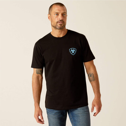 Ariat® Men's Chrome Wire Short Sleeve T-Shirt 10051788