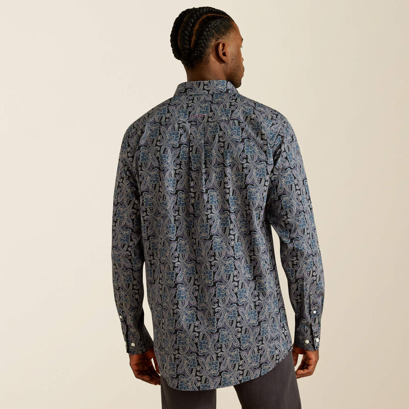 Ariat® Men's Wrinkle Free Dex Fitted Shirt 10062200