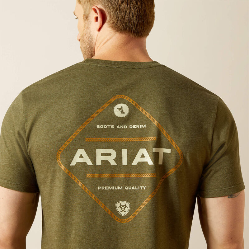 Ariat® Men's Roped Diamond T-Shirt 10062414