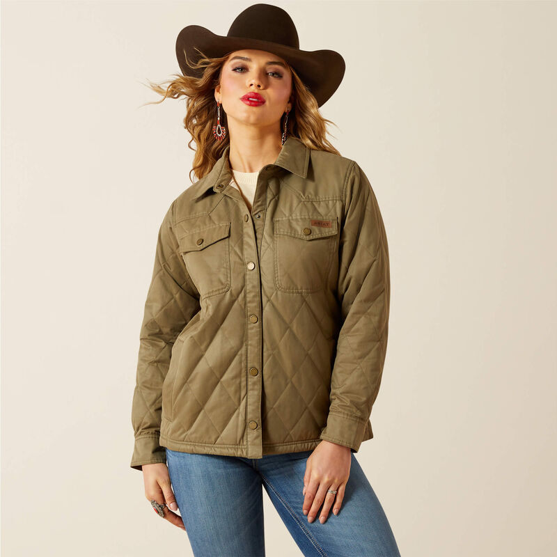 Ariat® Women's Grizzly Quilted Barn Jacket 10062813