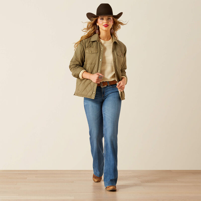 Ariat® Women's Grizzly Quilted Barn Jacket 10062813