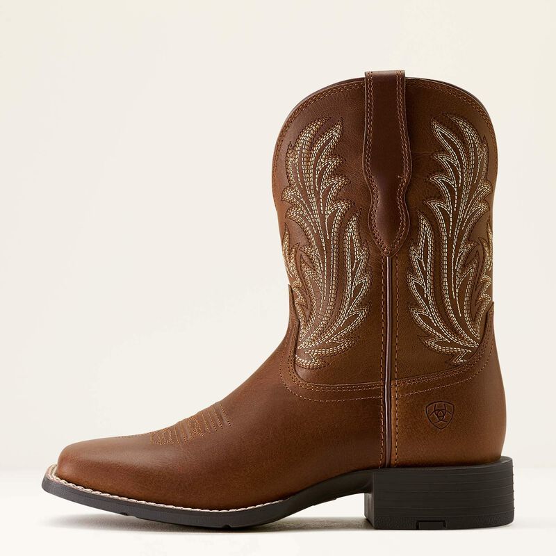 Ariat® Round Up Filly Wide Square Toe Western Boot 10064074