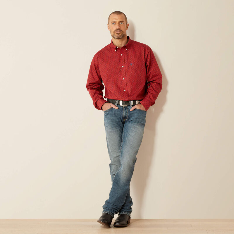 Ariat® Men's Wrinkle Free Bruno Classic Fit Shirt 10065807